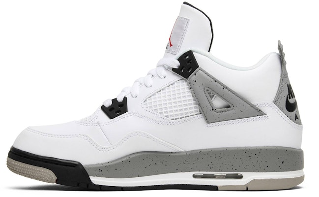 (Grade School) Air Jordan 4 Retro OG BG 2016 'White Cement' 836016-192 Lookbook (Grade School) Air Jordan 4 Retro OG BG 2016 'White Cement' 836016-192