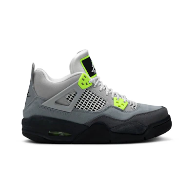 (GS) Jordan 4 Retro SE 'Neon 95'