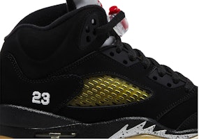 (大童) Air Jordan 5 復刻版 2011 '黑色金屬銀' 440888-010 Order (大童) Air Jordan 5 復刻版 2011 '黑色金屬銀' 440888-010