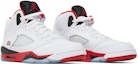 Cheap (Kanak-kanak) Air Jordan 5 Retro 2013 'Fire Red Black Tongue' 440888-120