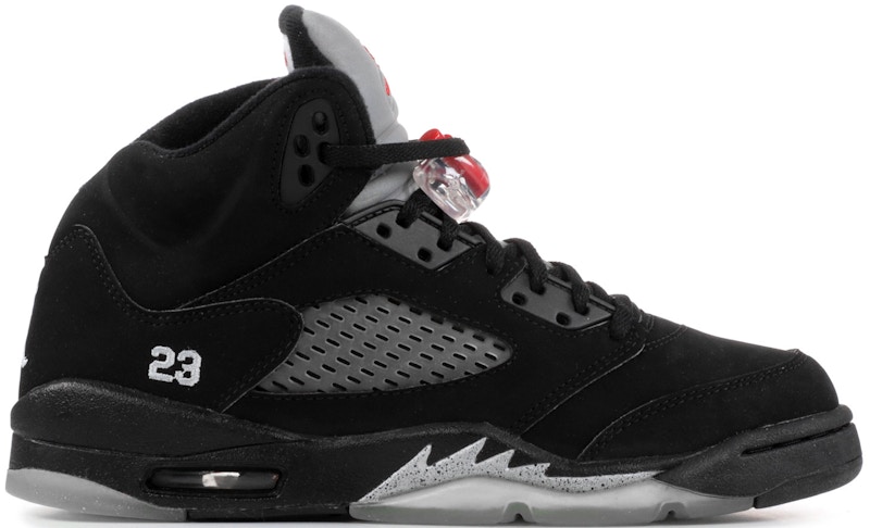 (Grade School) Air Jordan 5 Retro 'Black' 134092-004