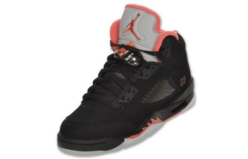 Purchase (Tahap Sekolah) Air Jordan 5 Retro 'Hitam Menakutkan' 440892-001