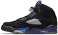 (Kanak-Kanak) Air Jordan 5 Retro 'Black Grape' 440888-007
