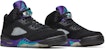 (Kanak-Kanak) Air Jordan 5 Retro 'Black Grape' 440888-007