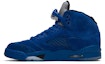 Lookbook (Akas Mak) Air Jordan 5 Retro 'Biru Suede' 440888-401