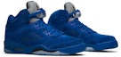 Cheap (Akas Mak) Air Jordan 5 Retro 'Biru Suede' 440888-401