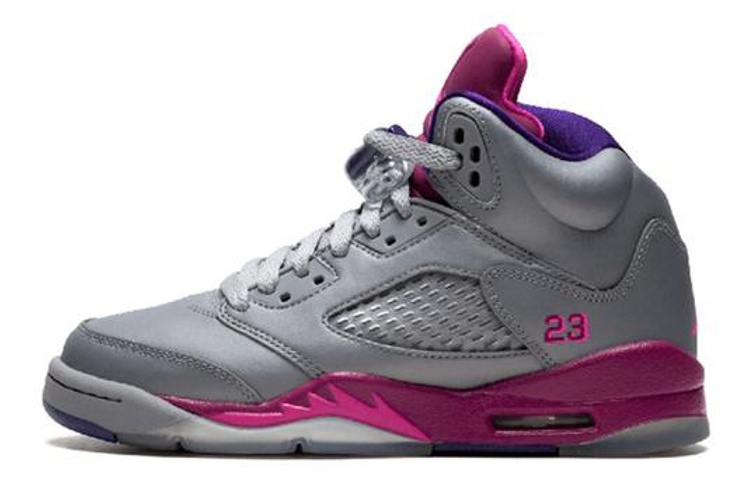 (Grade School) Air Jordan 5 Retro 'Cement Grey Pink' 440892-009