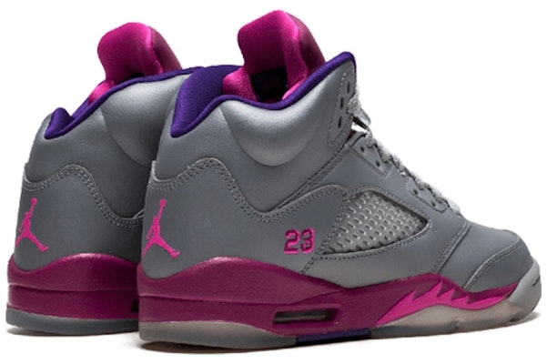 (Sekolah Dasar) Air Jordan 5 Retro 'Cement Grey Pink' 440892-009 Lookbook (Sekolah Dasar) Air Jordan 5 Retro 'Cement Grey Pink' 440892-009