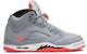 (Air Jordan 5 Retro 'Hot Lava') Sekolah Rendah 440892-018