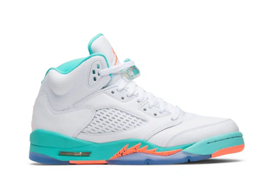 (Grade School) Air Jordan 5 Retro 'Light Aqua' 440892-100