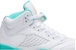 (Kanak-kanak) Air Jordan 5 Retro 'Light Aqua' 440892-100