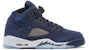 (Kanak-Kanak) Air Jordan 5 Retro 'Midnight Navy' FN5452-400