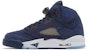 (Kanak-Kanak) Air Jordan 5 Retro 'Midnight Navy' FN5452-400