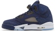 Lookbook (Kanak-Kanak) Air Jordan 5 Retro 'Midnight Navy' FN5452-400