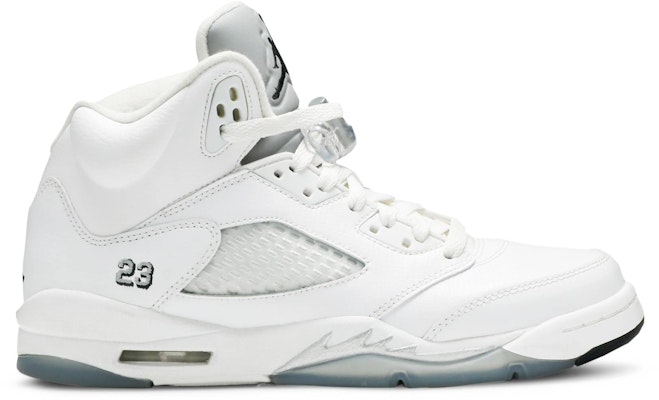 (Grade School) Air Jordan 5 Retro BG 'Metallic White' 440888-130 Buy (Grade School) Air Jordan 5 Retro BG 'Metallic White' 440888-130