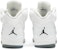 (Kanak-Kanak) Air Jordan 5 Retro BG 'Metallic Putih' 440888-130