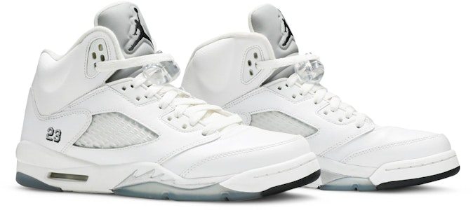 (童鞋)Air Jordan 5 Retro BG '金屬白' 440888-130 Cheap (童鞋)Air Jordan 5 Retro BG '金屬白' 440888-130