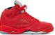 (Kanak-Kanak) Air Jordan 5 Retro BG 'Merah Suede' 440888-602