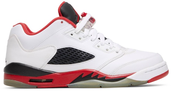 (초등학생) 에어 조던 5 레트로 로우 '파이어 레드' 2016 314338-101 Buy (초등학생) 에어 조던 5 레트로 로우 '파이어 레드' 2016 314338-101