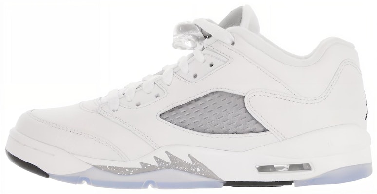 (Grade School) Air Jordan 5 Retro Low 'White Wolf Grey' 819172-122 Buy (Grade School) Air Jordan 5 Retro Low 'White Wolf Grey' 819172-122