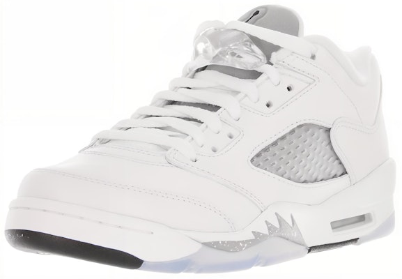 (Año Escolar) Air Jordan 5 Retro Low 'Blanco Gris Lobo' 819172-122 Lookbook (Año Escolar) Air Jordan 5 Retro Low 'Blanco Gris Lobo' 819172-122
