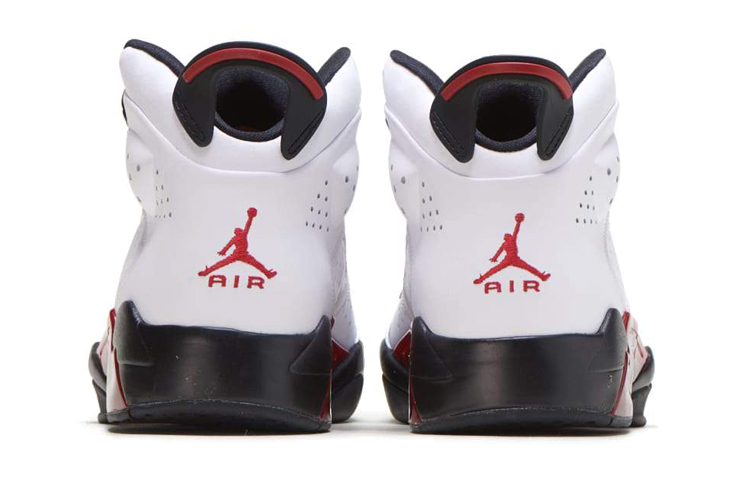 Shop （大童款）Air Jordan 6-17-23「白色健身房紅」428818-100
