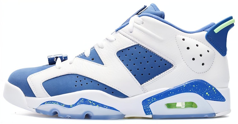 (Grade School) Air Jordan 6 Low BG 'Ghost Green' 768881-106 Buy (Grade School) Air Jordan 6 Low BG 'Ghost Green' 768881-106