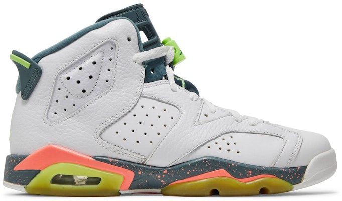 (Grade School) Air Jordan 6 Retro 'Bright Mango' 384665-114 Buy (Grade School) Air Jordan 6 Retro 'Bright Mango' 384665-114