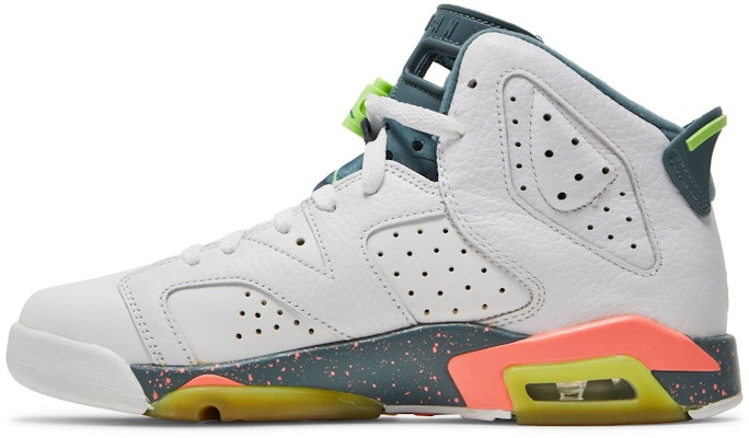 (Grade School) Air Jordan 6 Retro 'Bright Mango' 384665-114 Lookbook (Grade School) Air Jordan 6 Retro 'Bright Mango' 384665-114