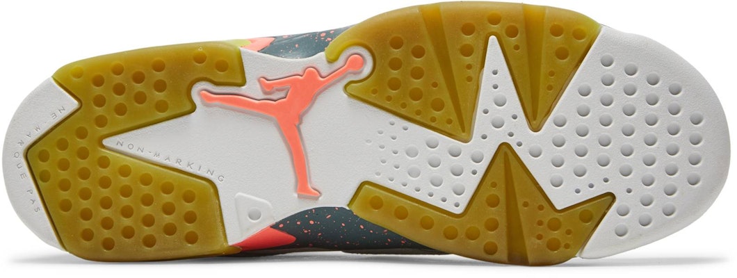 (Grade School) Air Jordan 6 Retro 'Bright Mango' 384665-114 Shop (Grade School) Air Jordan 6 Retro 'Bright Mango' 384665-114
