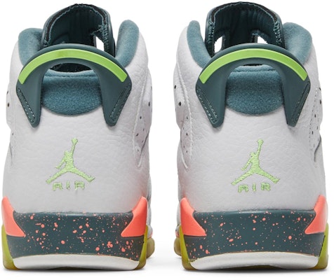 (Grade School) Air Jordan 6 Retro 'Bright Mango' 384665-114 Details for (Grade School) Air Jordan 6 Retro 'Bright Mango' 384665-114