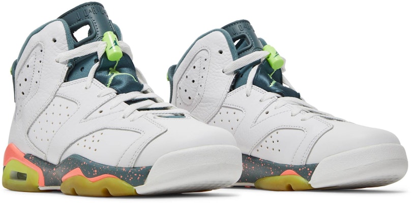 (Grade School) Air Jordan 6 Retro 'Bright Mango' 384665-114 Cheap (Grade School) Air Jordan 6 Retro 'Bright Mango' 384665-114