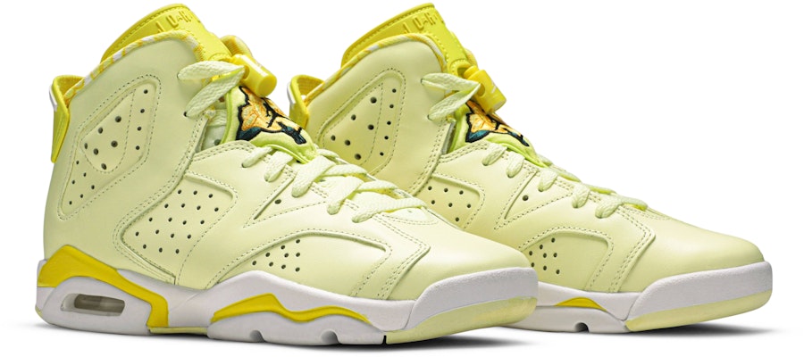 Air Jordan 6 Retro 'Citron Tint' (Sekolah Rendah) 543390-800 Sizing Air Jordan 6 Retro 'Citron Tint' (Sekolah Rendah) 543390-800