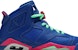 (Akasa Sekolah) Air Jordan 6 Retro 'Game Royal' 543390-439