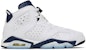 (Kanak-Kanak) Air Jordan 6 Retro 'Midnight Navy' 2022 384665-141