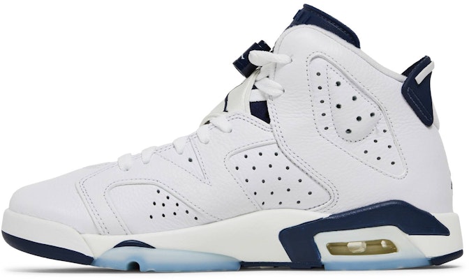 (Grade School) Air Jordan 6 Retro 'Midnight Navy' 2022 384665-141 Lookbook (Grade School) Air Jordan 6 Retro 'Midnight Navy' 2022 384665-141
