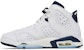 (Kanak-Kanak) Air Jordan 6 Retro 'Midnight Navy' 2022 384665-141
