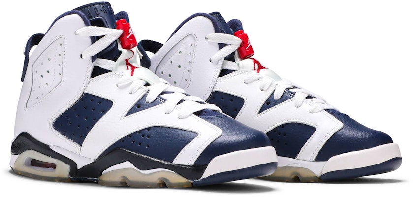 (小學)Air Jordan 6 復刻版「奧運」2012 384665-130 Cheap (小學)Air Jordan 6 復刻版「奧運」2012 384665-130