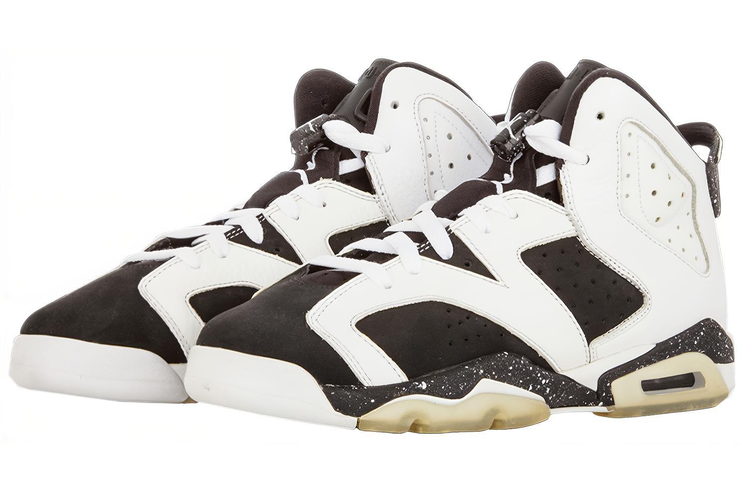 Lookbook (Grade School) Air Jordan 6 Retro 'Oreo' 384665-101