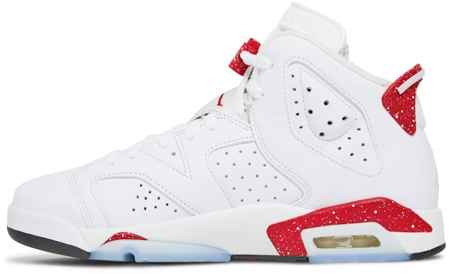 (Grade School) Air Jordan 6 Retro 'Red Oreo' 384665-162 Lookbook (Grade School) Air Jordan 6 Retro 'Red Oreo' 384665-162