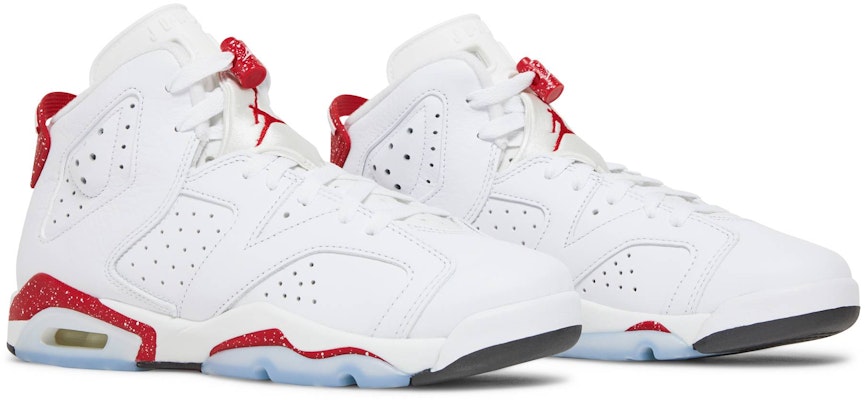 (Grade School) Air Jordan 6 Retro 'Red Oreo' 384665-162 Cheap (Grade School) Air Jordan 6 Retro 'Red Oreo' 384665-162
