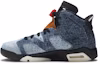 Lookbook (Kanak-Kanak) Air Jordan 6 Retro 'Denim Basuh' CV5489-401
