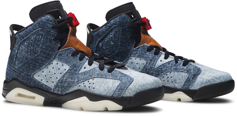 (Grade School) Air Jordan 6 Retro 'Washed Denim' CV5489-401 Cheap (Grade School) Air Jordan 6 Retro 'Washed Denim' CV5489-401
