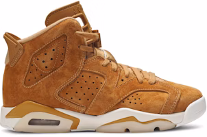(Grade School) Air Jordan 6 Retro 'Wheat' 384665-705 (Grade School) Air Jordan 6 Retro 'Wheat' 384665-705