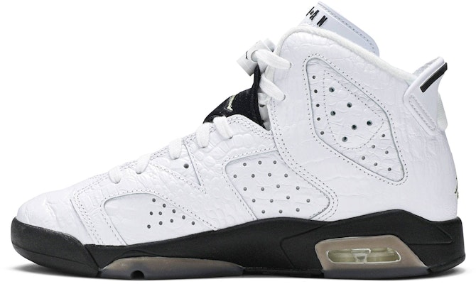 (Grade School) Air Jordan 6 Retro BG 'Alligator' 384665-110 Lookbook (Grade School) Air Jordan 6 Retro BG 'Alligator' 384665-110