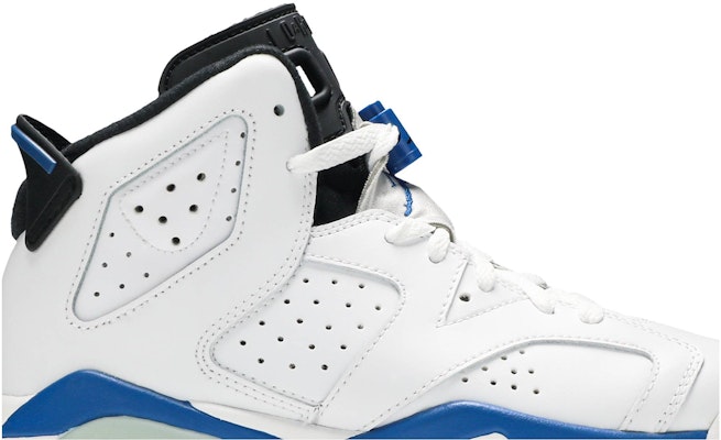 (Akademik Rendah) Air Jordan 6 Retro BG 'Sport Blue' 384665-107 Order (Akademik Rendah) Air Jordan 6 Retro BG 'Sport Blue' 384665-107
