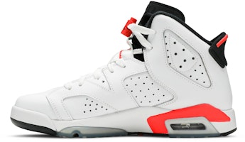 (兒童尺碼) Air Jordan 6 Retro BG '白紅' 2014 384665-123 Lookbook (兒童尺碼) Air Jordan 6 Retro BG '白紅' 2014 384665-123