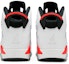 Details for (Akar Sekolah) Air Jordan 6 Retro BG 'Putih Infrared' 2014 384665-123