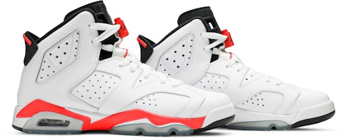 (兒童尺碼) Air Jordan 6 Retro BG '白紅' 2014 384665-123 Cheap (兒童尺碼) Air Jordan 6 Retro BG '白紅' 2014 384665-123