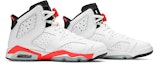 Cheap (Akar Sekolah) Air Jordan 6 Retro BG 'Putih Infrared' 2014 384665-123